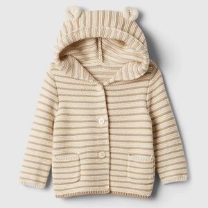 Baby Gap Bear Garter Cardigan 3-6 months